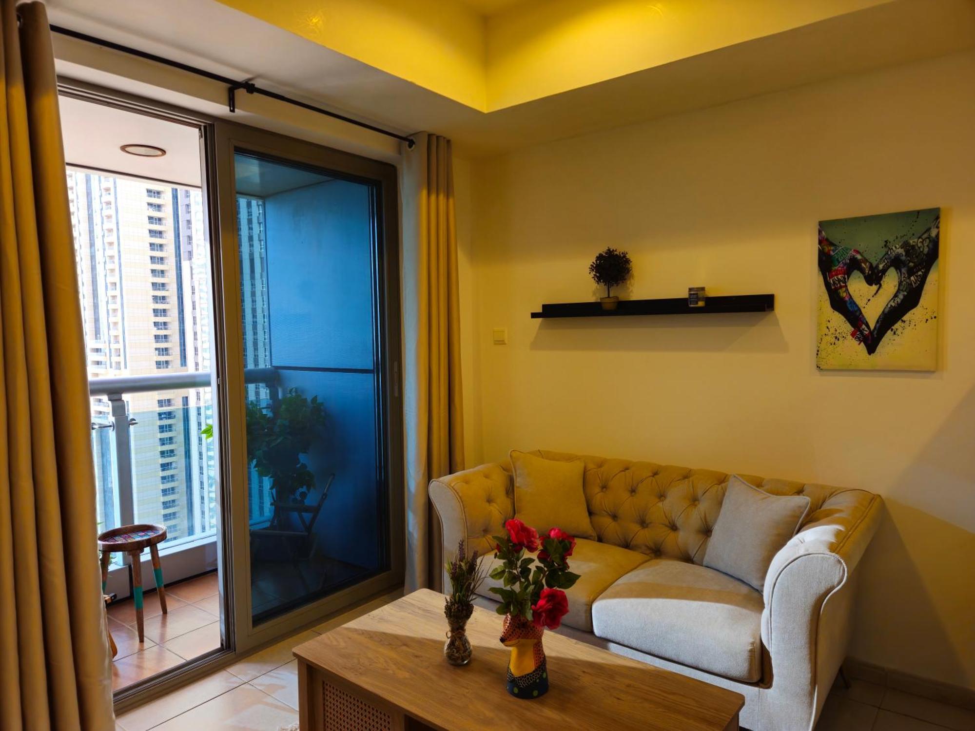Super Host At Highest Residential Tower In The World, Private Rooms In A Shared Apartment 迪拜 客房 照片