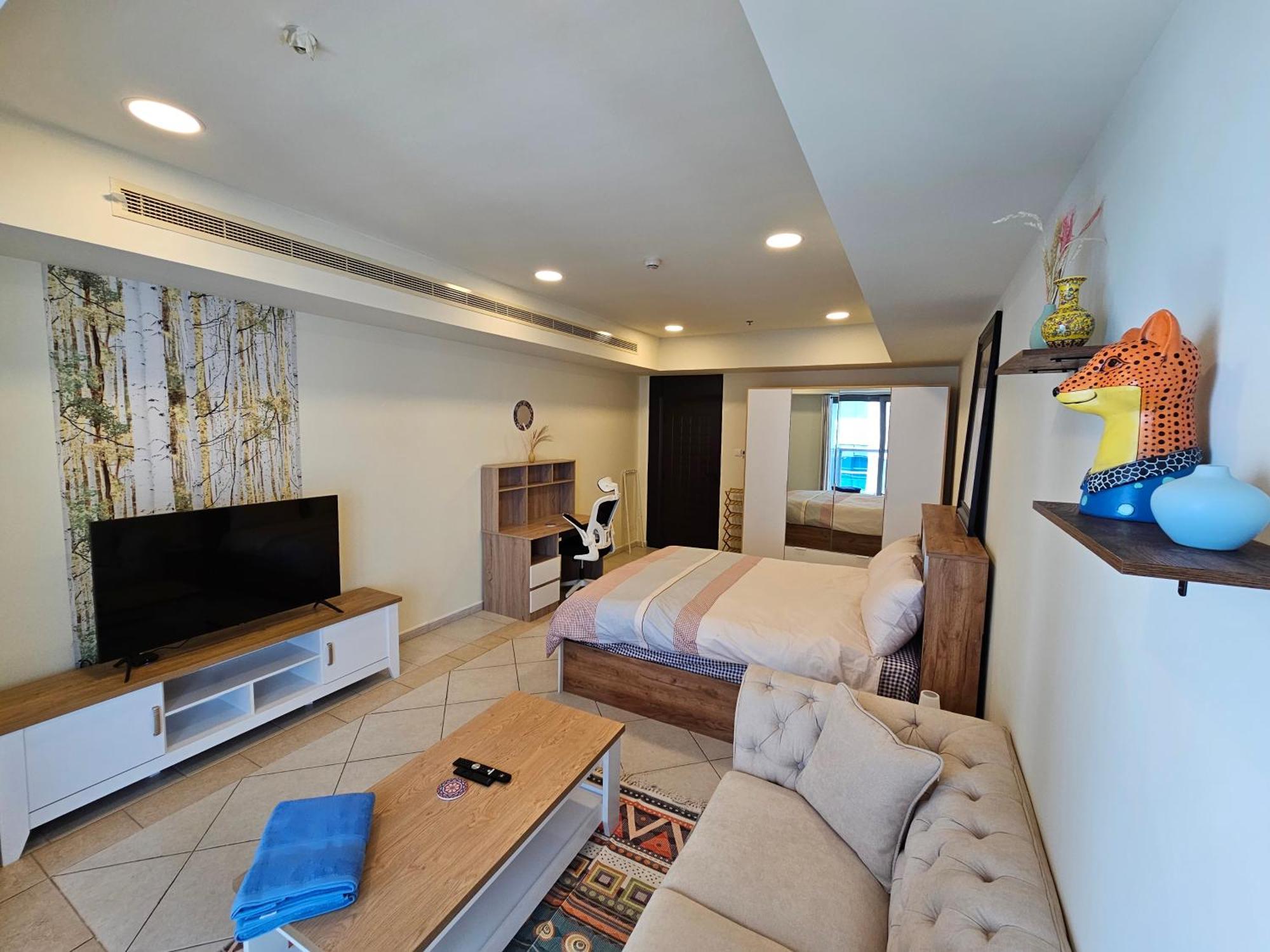 Super Host At Highest Residential Tower In The World, Private Rooms In A Shared Apartment 迪拜 客房 照片