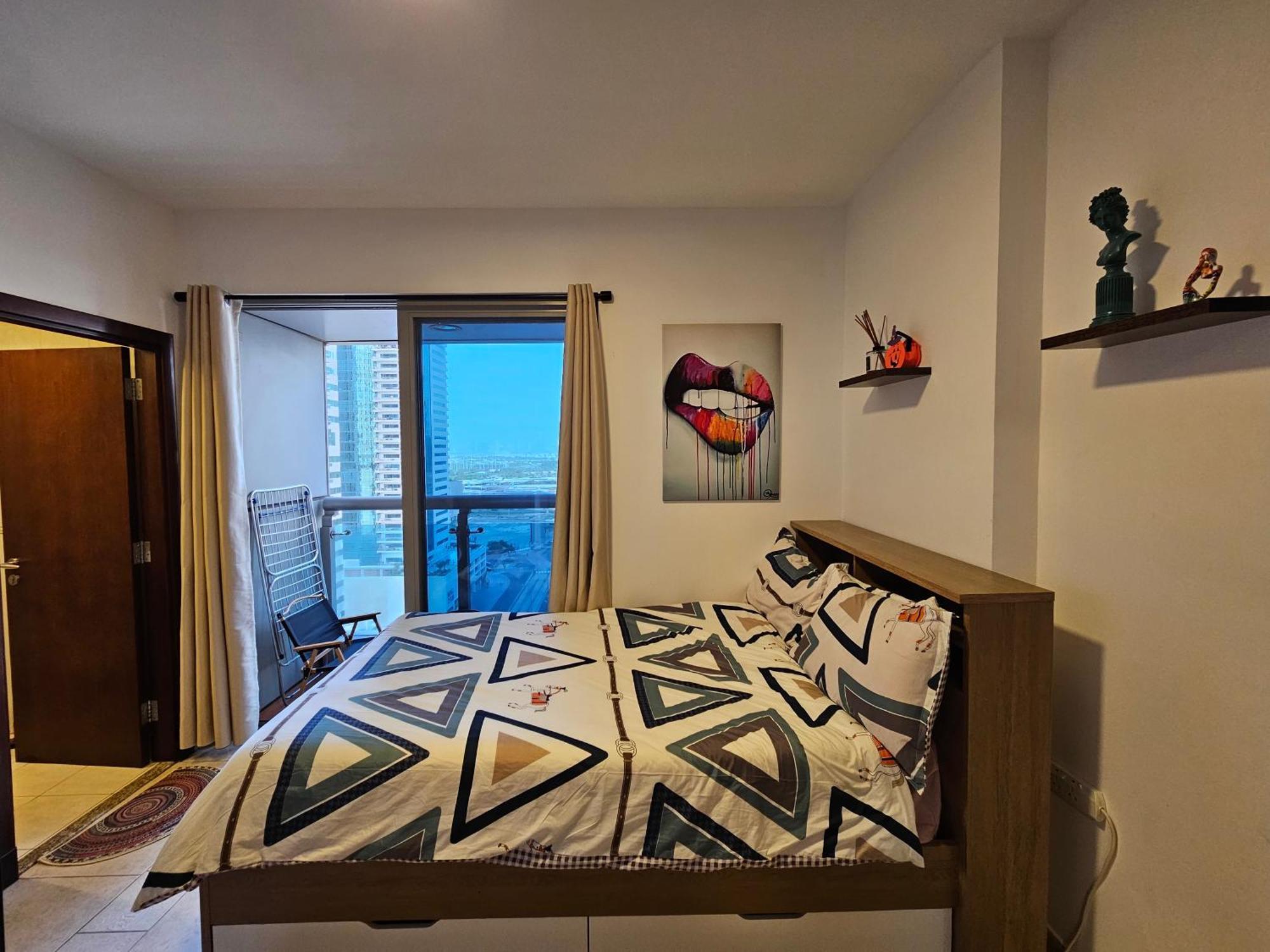 Super Host At Highest Residential Tower In The World, Private Rooms In A Shared Apartment 迪拜 客房 照片